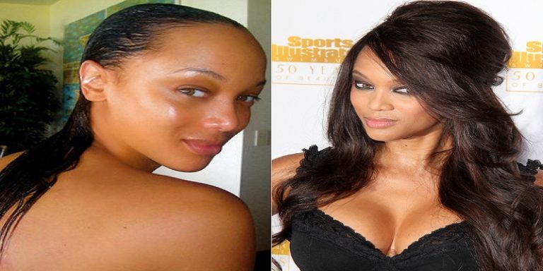 tyra banks no makeup