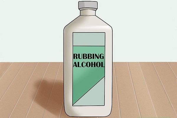 Rubbing alcohol can be used to get grass stains out of shoes