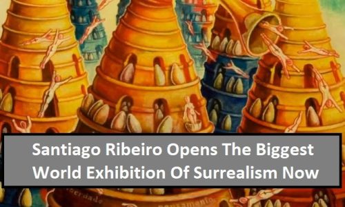 Santiago Ribeiro opens the biggest world exhibition of Surrealism Now, Italian video & A Matos Car show