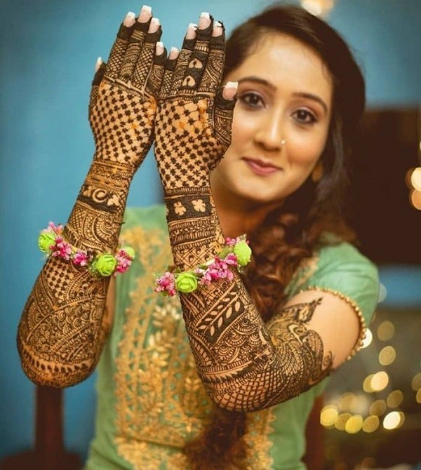 Bridal Mehndi Designs For Full Hands