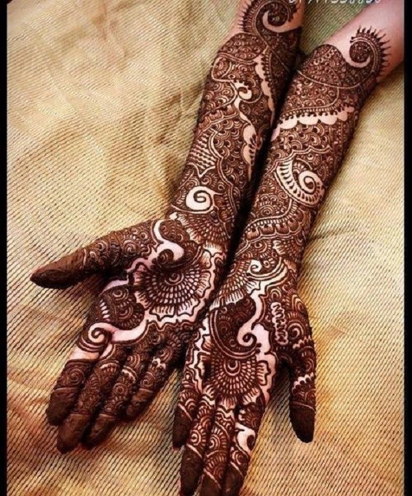 Bridal Mehndi Designs For Full Hands