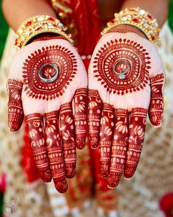 Front Hand Mehndi Designs