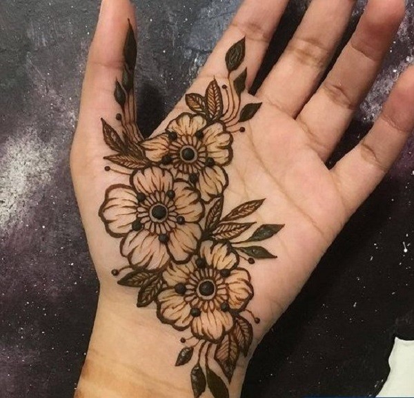 Front Hand Mehndi Designs