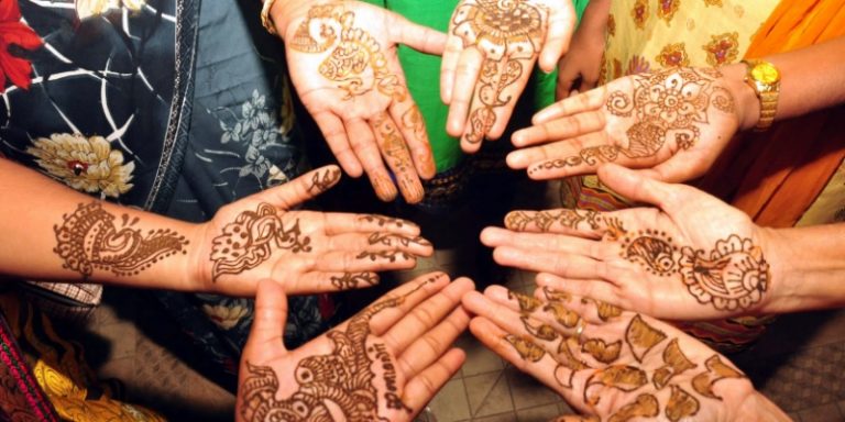 Indian Mehandi Design Photos