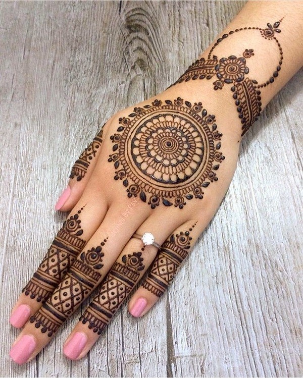 Simple Mehndi Designs