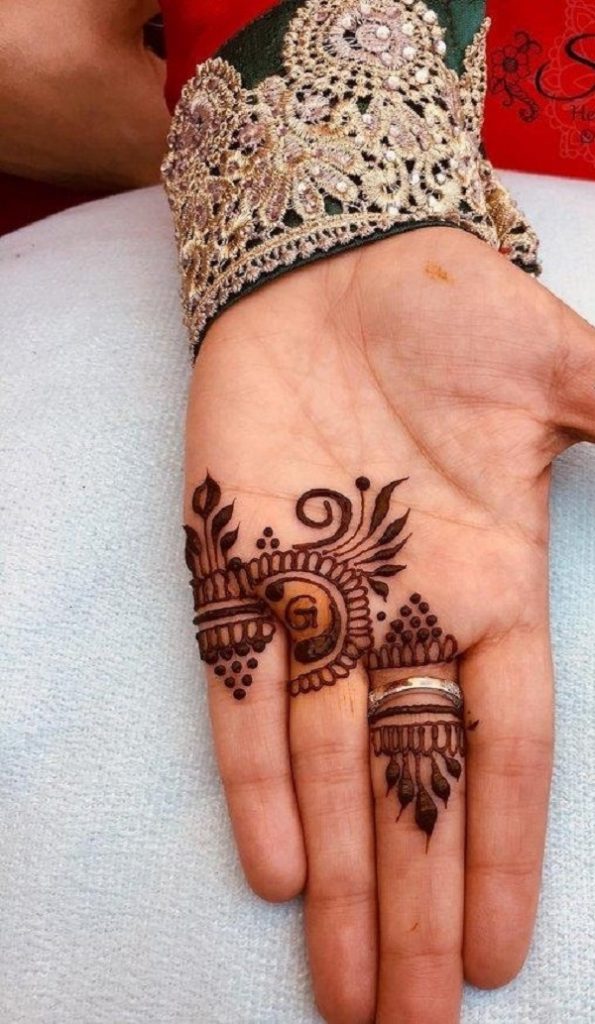 Boys Mehndi Design