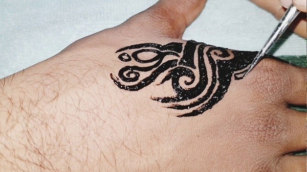 Boys Mehndi Design