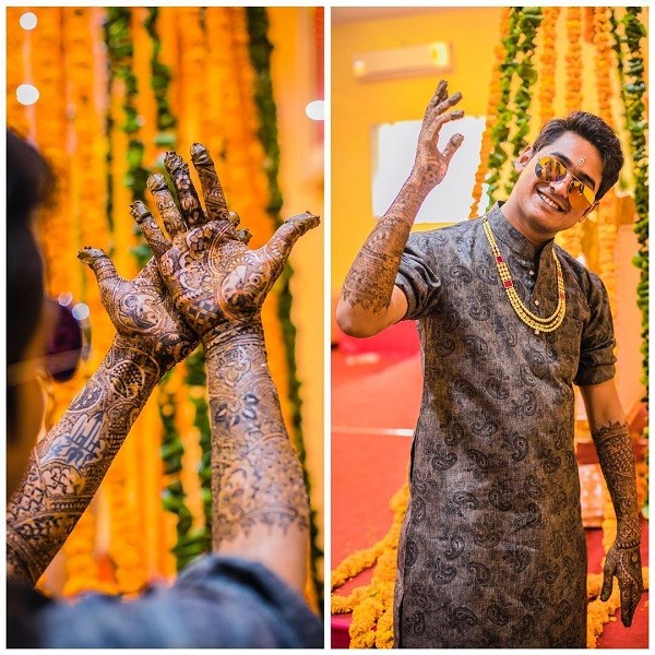 Boys Mehndi Design