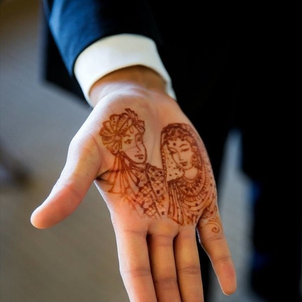 Boys Mehndi Design