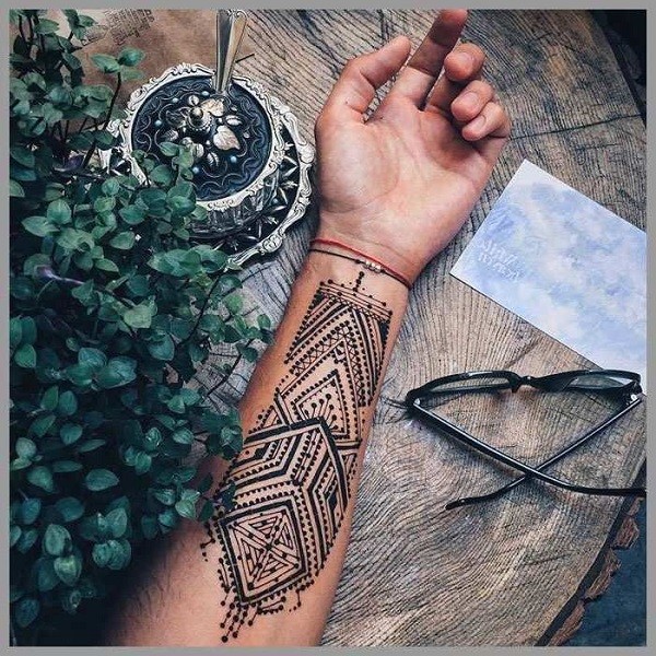 Boys Mehndi Design