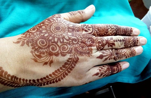 Boys Mehndi Design