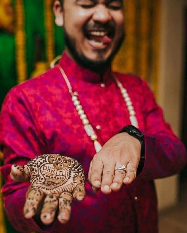 Boys Mehndi Design