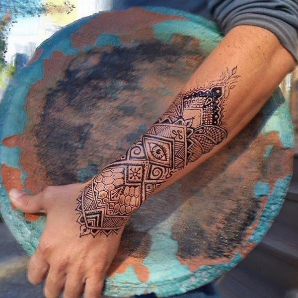 Boys Mehndi Design