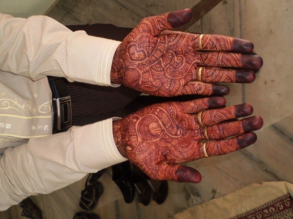 Boys Mehndi Design