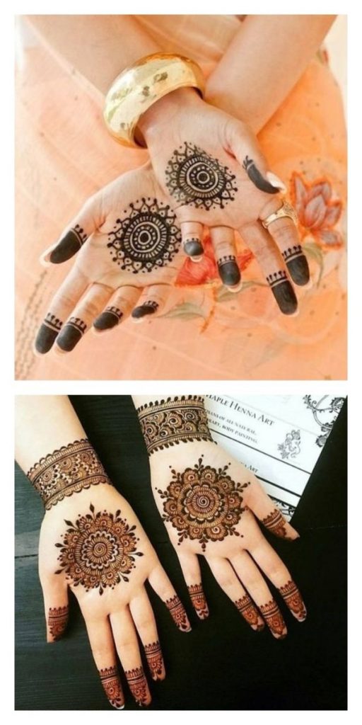 Round Mehndi Design