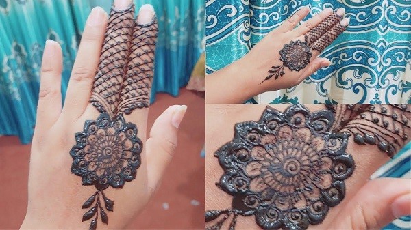 Round Mehndi Design