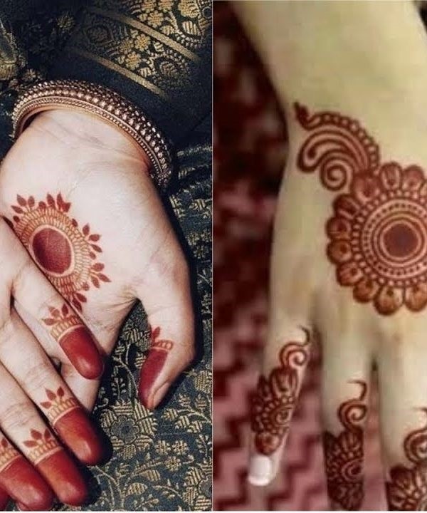 Round Mehndi Design