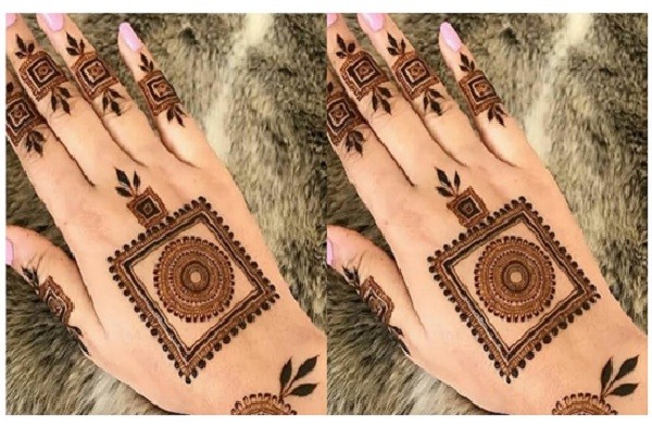 Round Mehndi Design