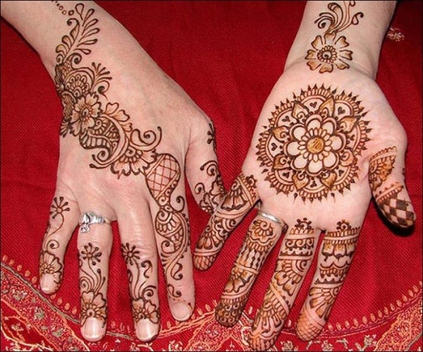 Round Mehndi Design