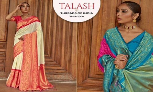 Drape A New Age Look On Banarasi Silk Saree With Talash.com