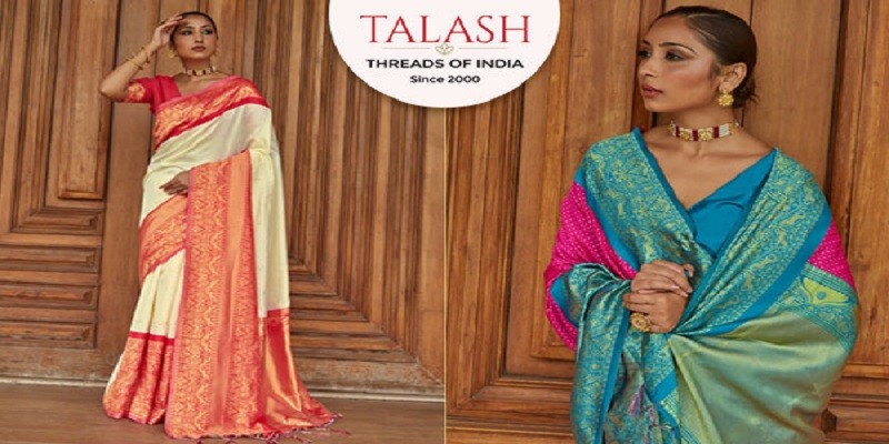 Drape A New Age Look On Banarasi Silk Saree With Talash.com