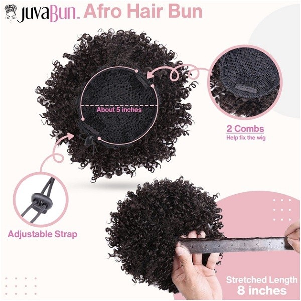 JuvaBun Afro Hair Bun