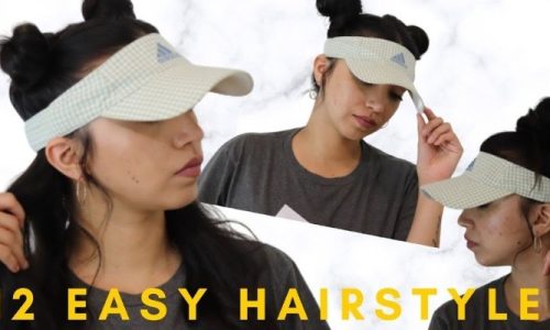 How To Wear Visors With Long Hair?