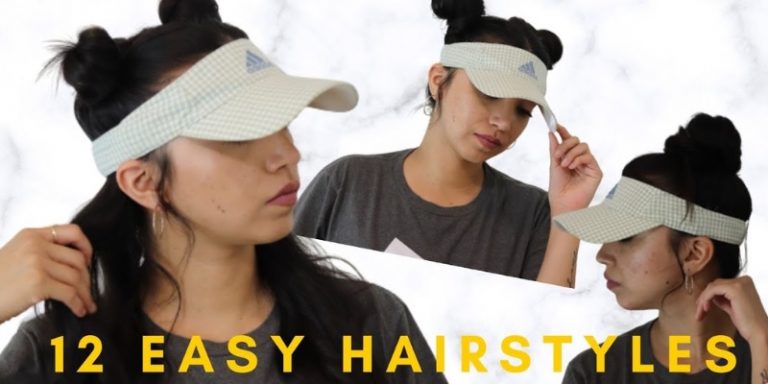 How To Wear Visors With Long Hair