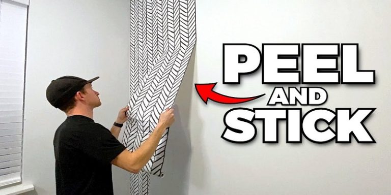 stick and peel wallpaper with girl