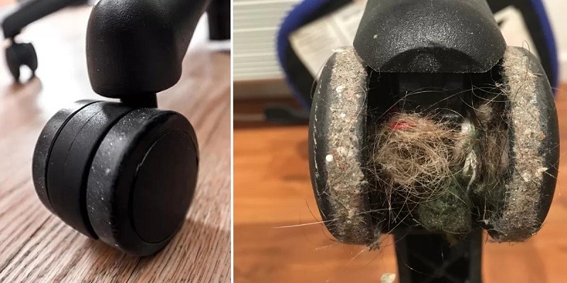 How To Get Hair Out Of Chair Wheels?