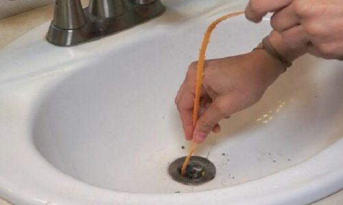 How To Remove Hair From Sink Drain?