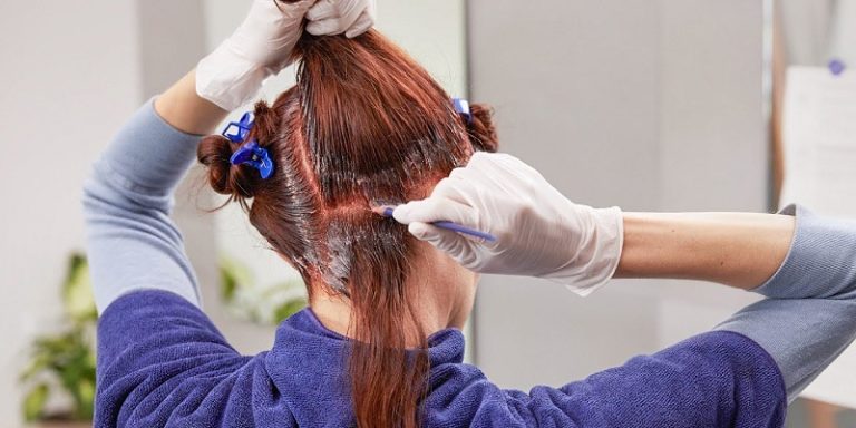 How To Section Hair When Dying