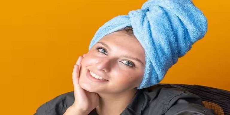 How To Wrap Towel Around Hair