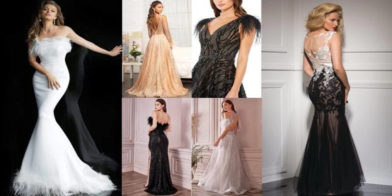 Celebrities Rocking Feathered Dresses On The Runway