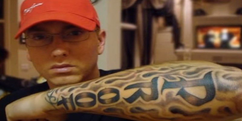 Does Eminem Have Tattoos