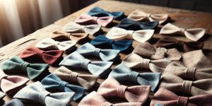 Read more about the article The Refined World of Linen Bow Ties for Men