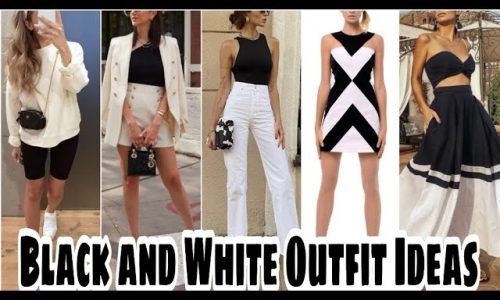 Black And White Party Outfit Ideas: Chic & Timeless Looks