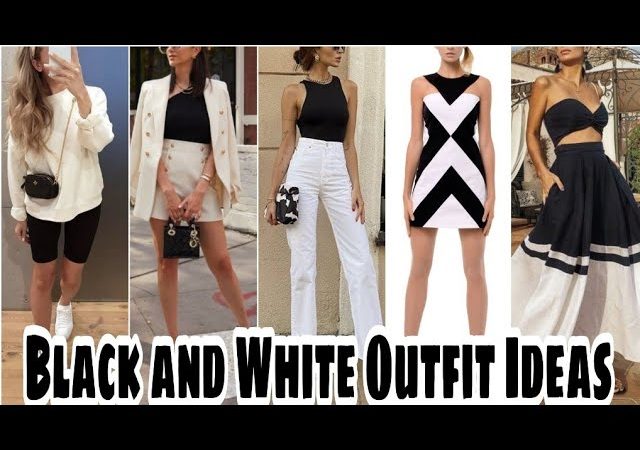 Black And White Party Outfit Ideas