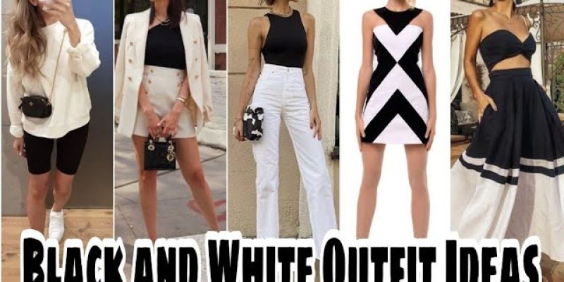 Black And White Party Outfit Ideas: Chic & Timeless Looks