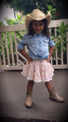 Cowgirl Outfit Ideas For Little Girl