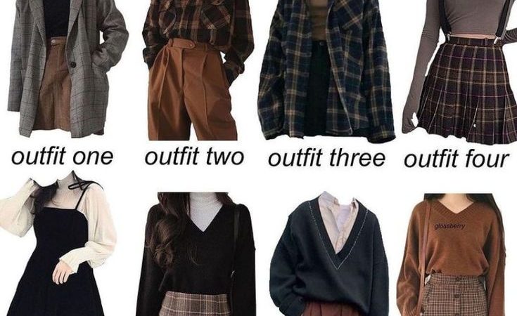 Dark Academia Aesthetic Outfit Ideas