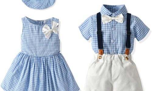 Sibling Matching Outfit Ideas Boy and Girl: Twinning Magic