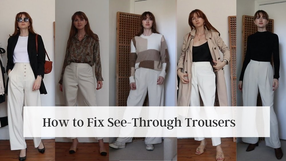 What To Wear Under See Through White