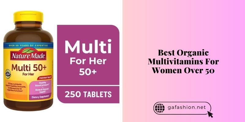 best organic multivitamins for women over 50